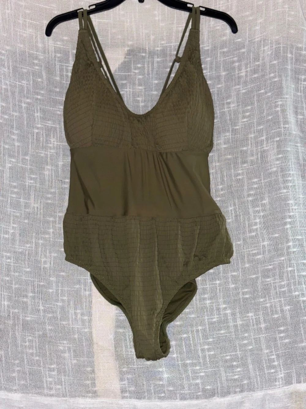 Joe boxer green puffy swimsuit xxl
